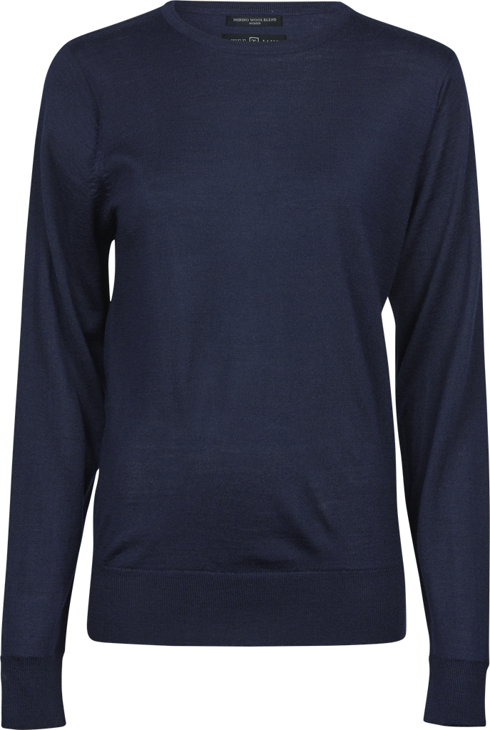 Tee Jays - Dames Crew Neck Pullover Sweater - Navy