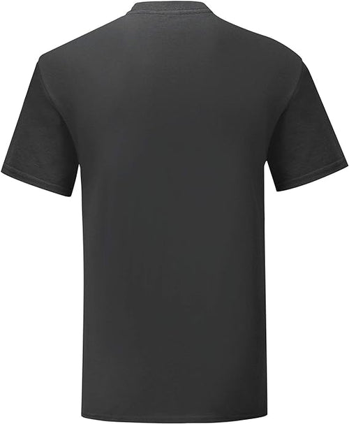 Fruit of the Loom - American Heavy T-shirt Ronde Hals - Black