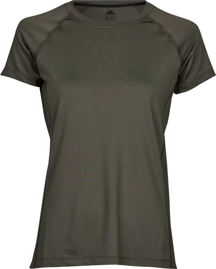 Tee Jays - Dames CoolDry Sport T-shirt - Deep Green