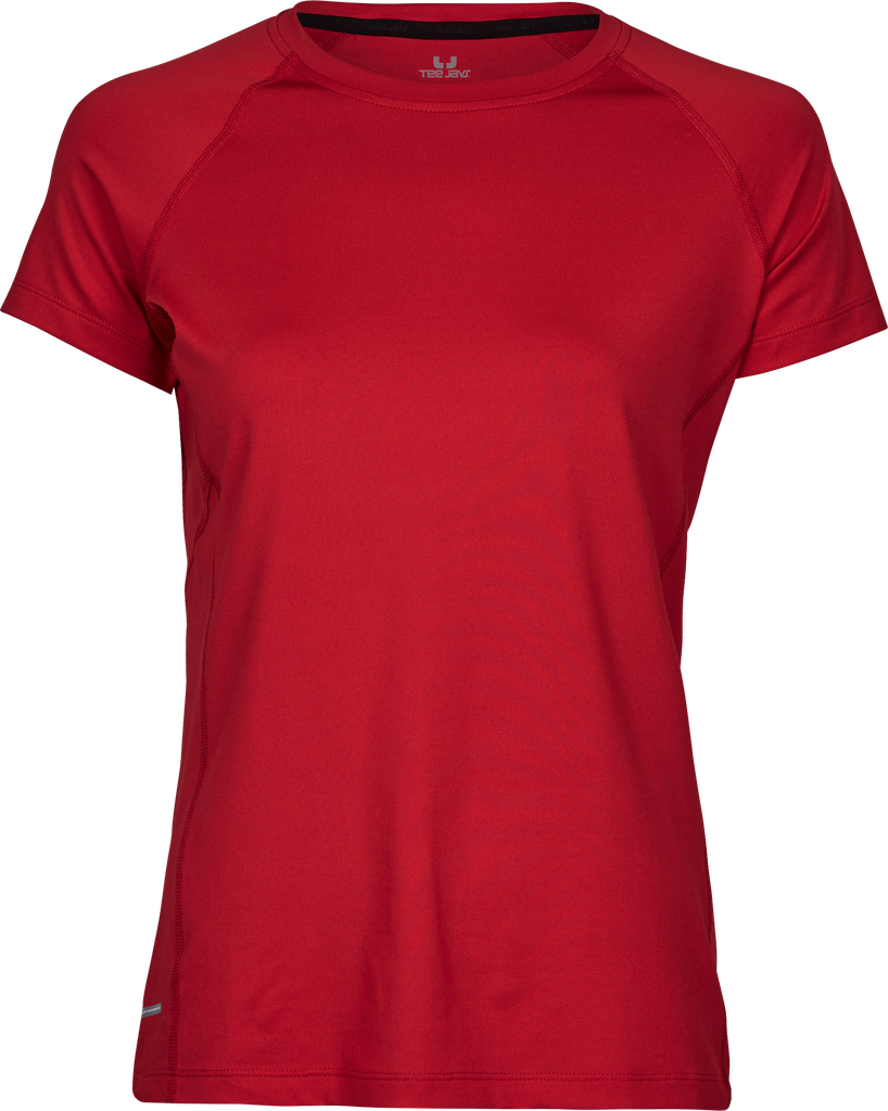 Tee Jays - Dames CoolDry Sport T-shirt - Red