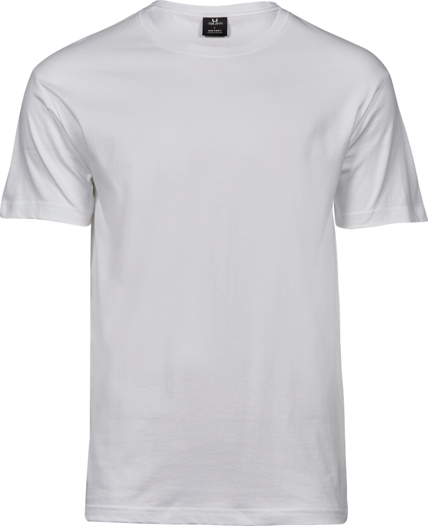 Tee Jays - Men´s Sof Tee - White M (uitverkoop)
