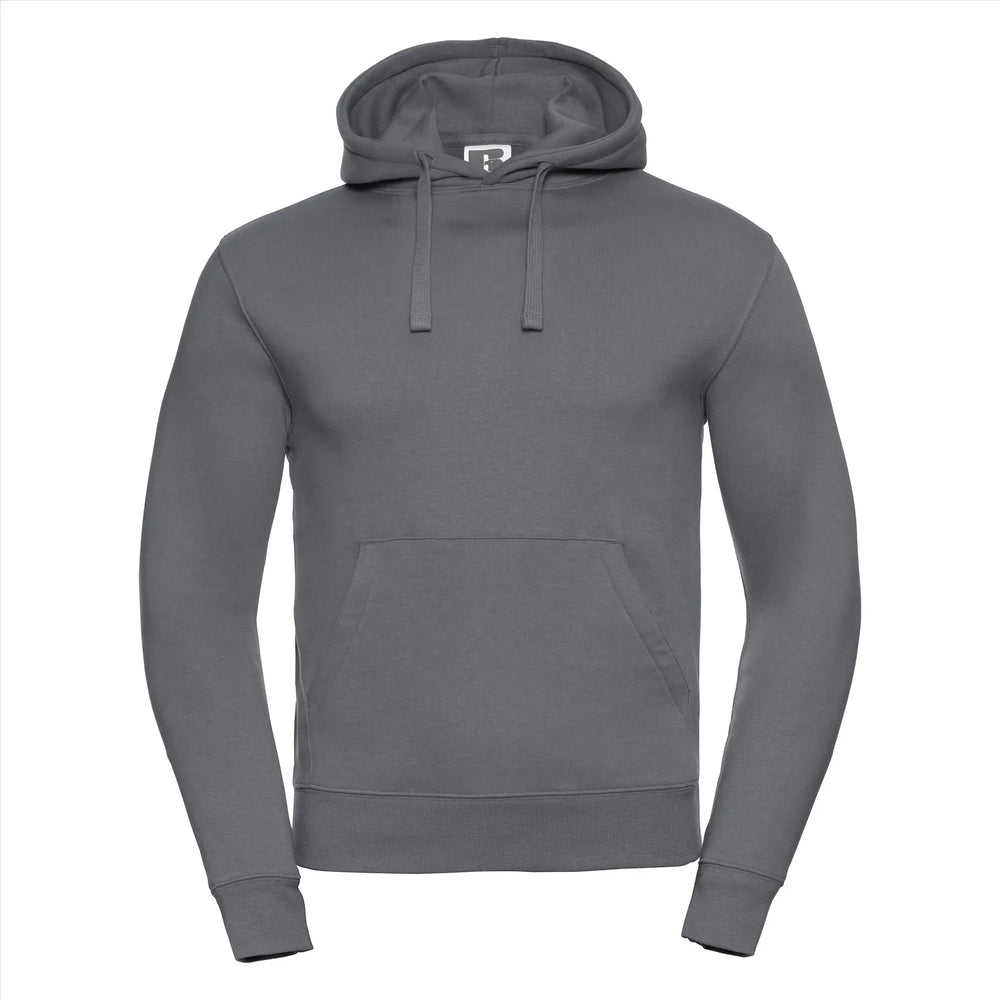 Russell- Authentic Hoodie - Convoy Grey (Effen)