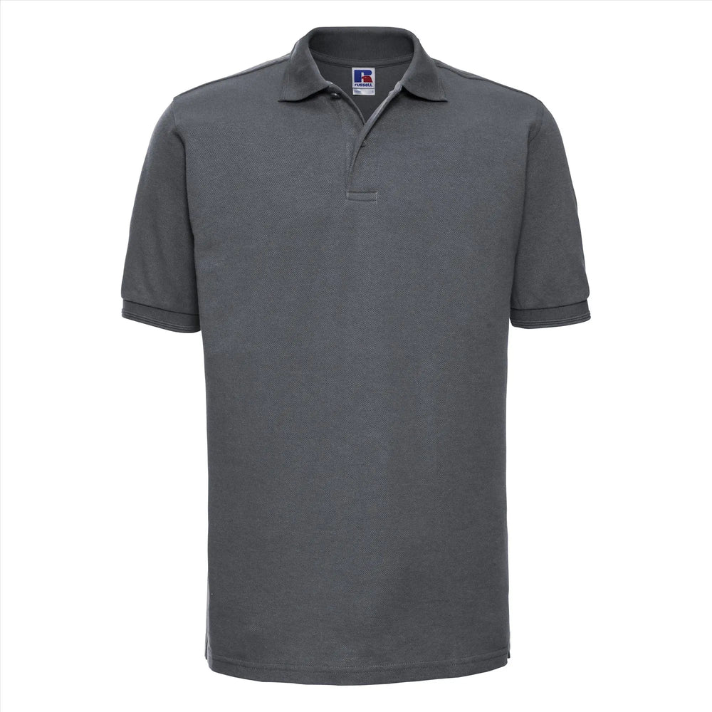 Russell - Hardwearing Polycotton Polo - Convoy Grey (Effen)