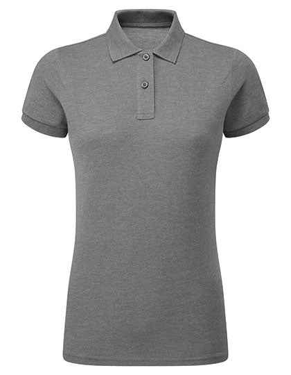 Asquith & Fox - Classic Fit Dames Polo  - Charcoal