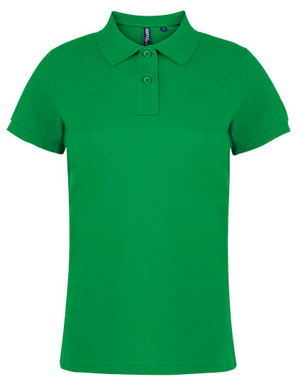 Asquith & Fox - Classic Fit Dames Polo  - Kelly