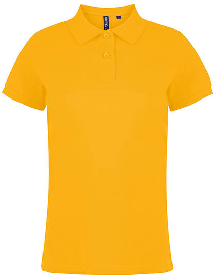 Asquith & Fox - Classic Fit Dames Polo  - Sunflower