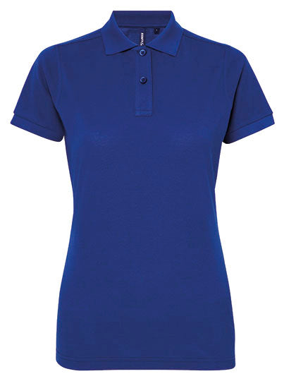Asquith & Fox -Polycotton Blend Dames Polo - Royal