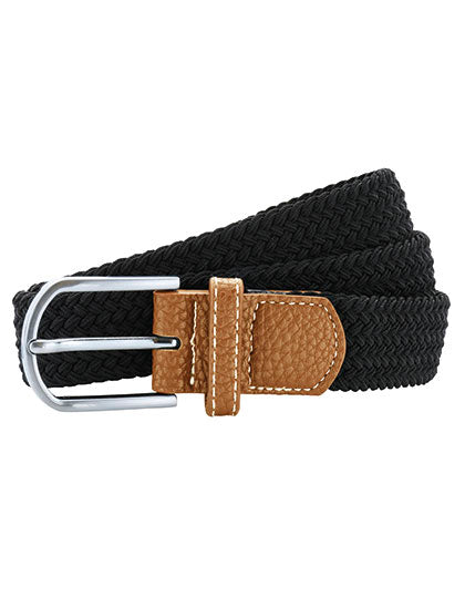 Asquith & Fox - Braid Stretch Belt - Black