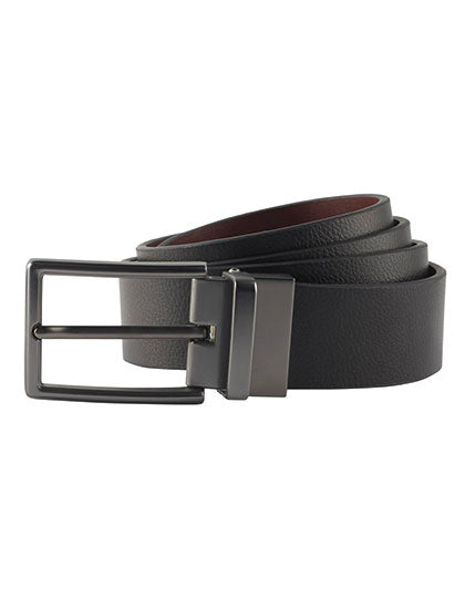 Asquith & Fox - Two-Way Leren Riem - Black/Brown