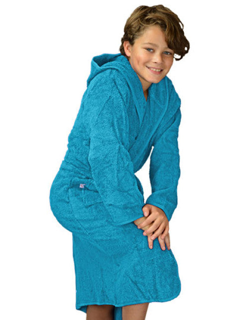ARTG - Boyzz&Girlzz® Hooded Bathrobe - Deep Blue
