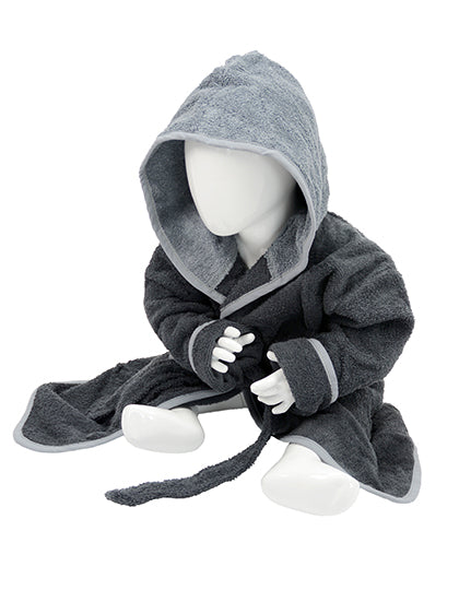 ARTG - Badjas met capuchon Baby - Graphite/Anthracite Grey