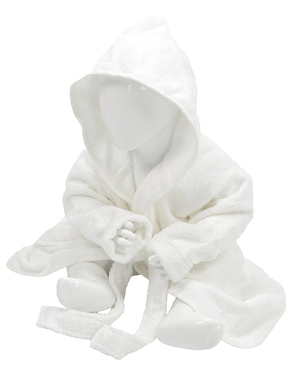 ARTG - Badjas met capuchon Baby - White/White