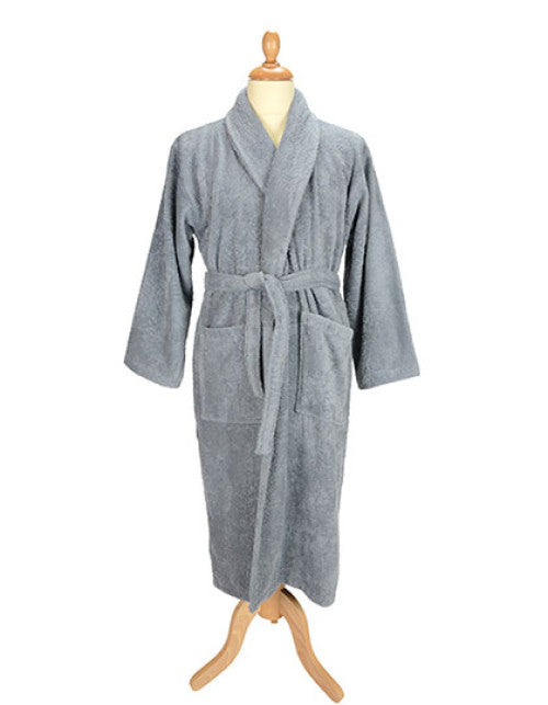 ARTG - Bathrobe Shawl Collar - Anthracite Grey