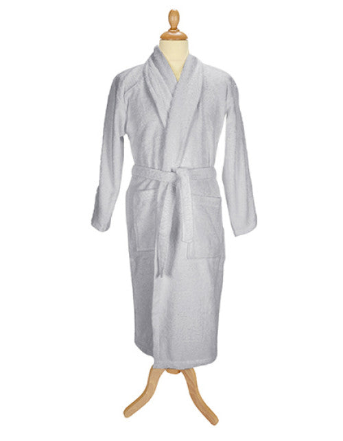 ARTG - Bathrobe Shawl Collar - Light Grey