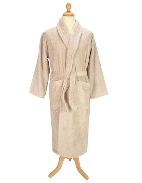 ARTG - Bathrobe Shawl Collar - Sand