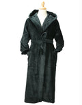 DeLuxe Velour Bathrobe with hood