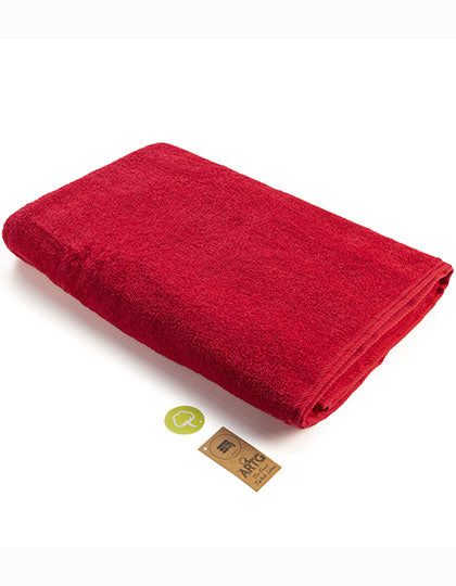ARTG - Extra Grote Handdoek - Deep Red