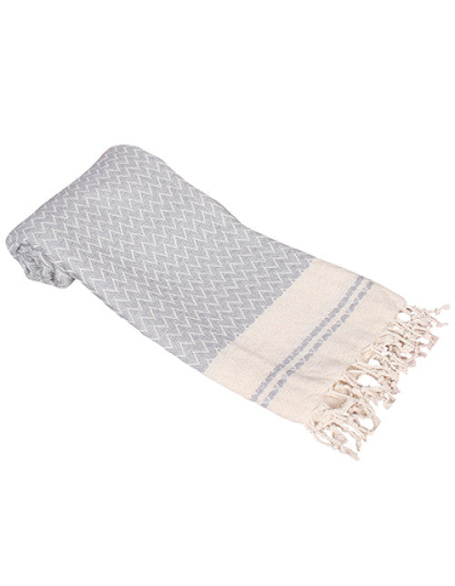 ARTG - Hamam Towel Alanya - Grey / Cream