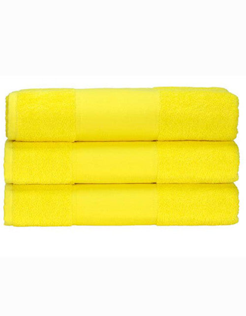 ARTG - PRINT-Me® Hand Towel - Bright Yellow
