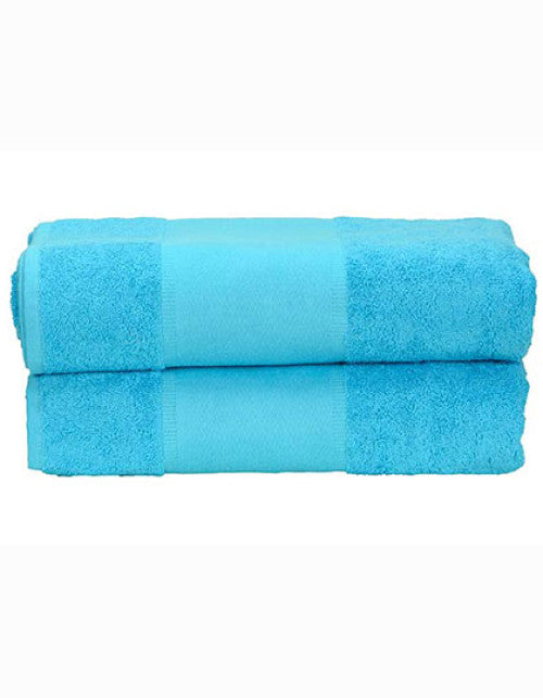 ARTG - PRINT-Me® Bath Towel - Aqua Blue