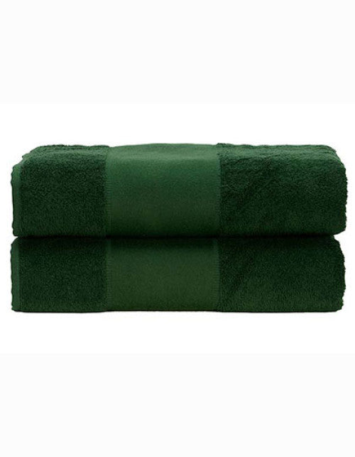 ARTG - PRINT-Me® Bath Towel - Dark Green
