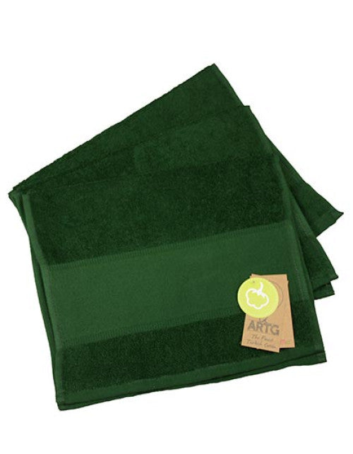 ARTG - PRINT-Me® Guest Towel - Dark Green