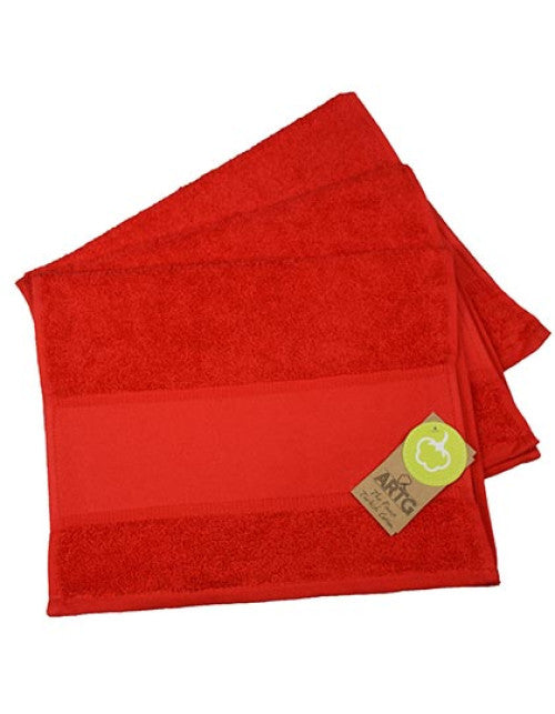 ARTG - PRINT-Me® Guest Towel - Fire Red