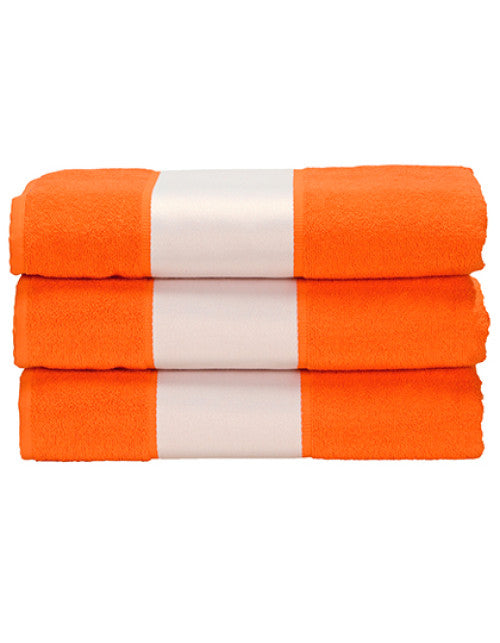 ARTG - SUBLI-Me® Hand Towel - Bright Orange