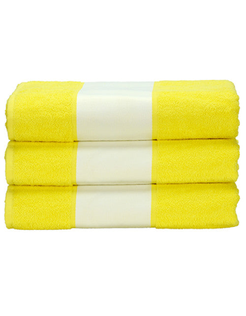 ARTG - SUBLI-Me® Hand Towel - Bright Yellow