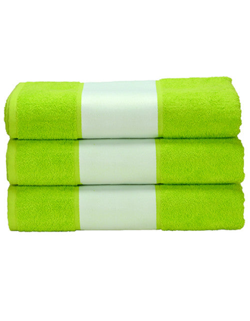 ARTG - SUBLI-Me® Hand Towel - Lime Green
