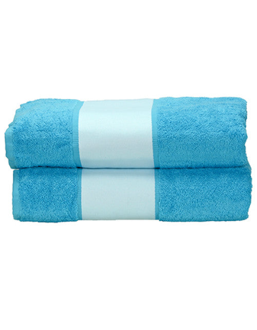 ARTG - SUBLI-Me® Bath Towel - Aqua Blue