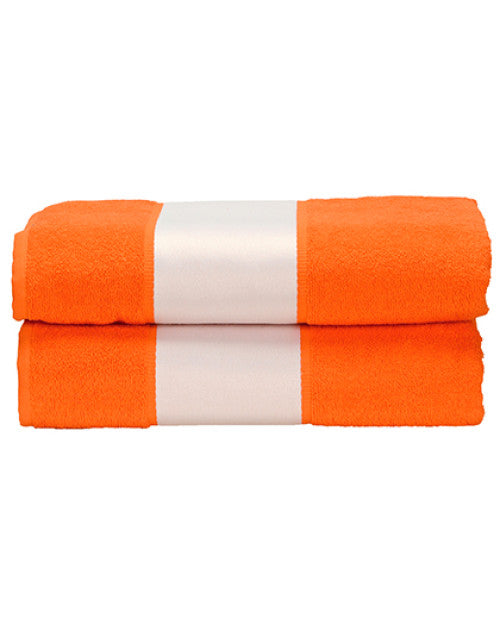 ARTG - SUBLI-Me® Bath Towel - Bright Orange