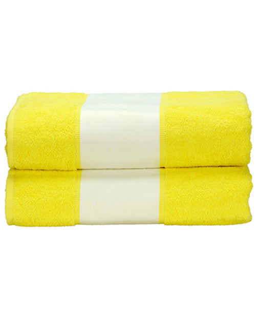 ARTG - SUBLI-Me® Bath Towel - Bright Yellow