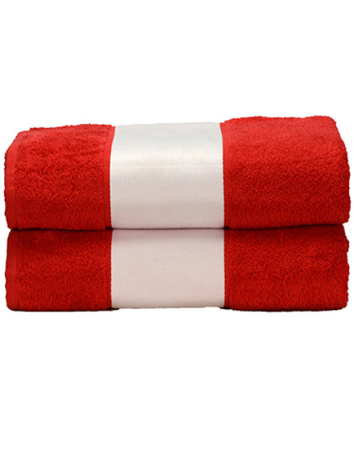 ARTG - SUBLI-Me® Bath Towel - Fire Red