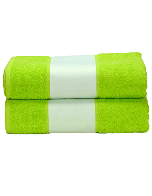 ARTG - SUBLI-Me® Bath Towel - Lime Green