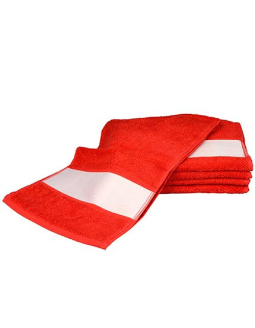 ARTG - SUBLI-Me® Sport Towel - Fire Red