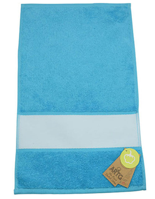 ARTG - SUBLI-Me® Guest Towel - Aqua Blue