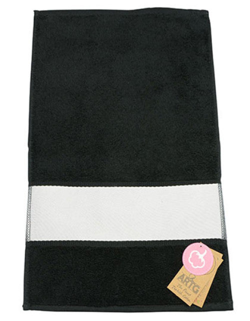 ARTG - SUBLI-Me® Guest Towel - Black