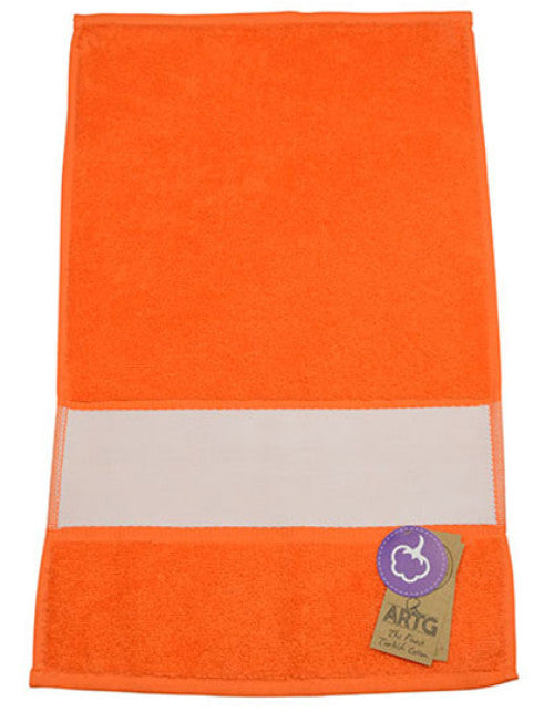 ARTG - SUBLI-Me® Guest Towel - Bright Orange