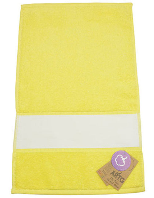 ARTG - SUBLI-Me® Guest Towel - Bright Yellow