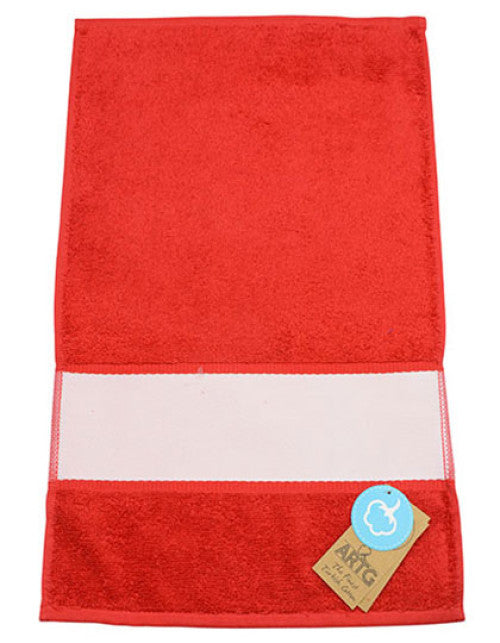 ARTG - SUBLI-Me® Guest Towel - Fire Red