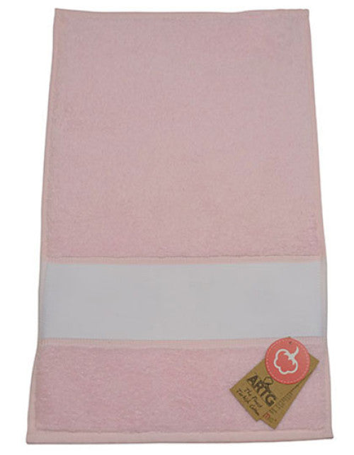 ARTG - SUBLI-Me® Guest Towel - Light Pink