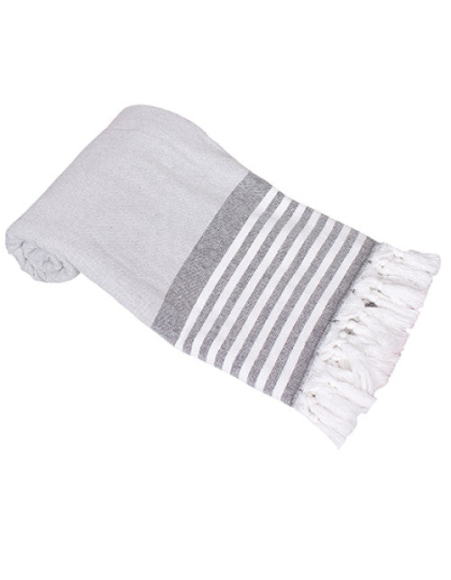 ARTG - Hamamzz Towel Rhodos - Grey / White