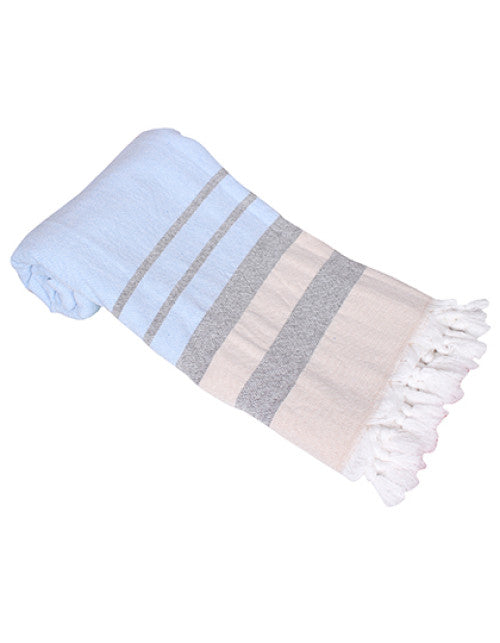 ARTG - Hamamzz Towel Alicante - Blue / Black