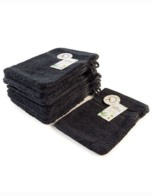 ARTG - Natural Bamboo Washing Glove - Black