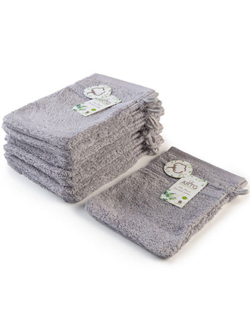 ARTG - Natural Bamboo Washing Glove - Light Grey