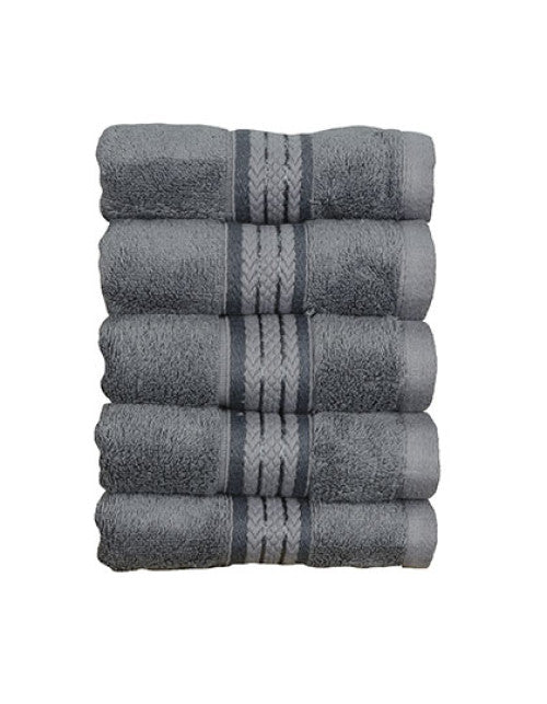 ARTG - Natural Bamboo Guest Towel - Dark Grey