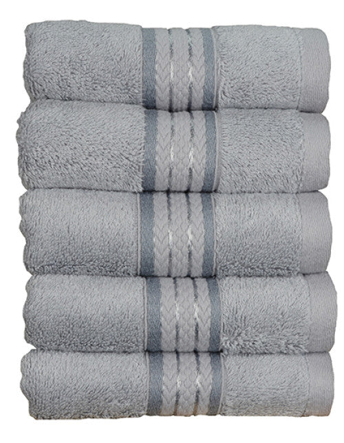 ARTG - Natural Bamboo Guest Towel - Light Grey