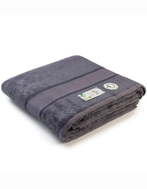 ARTG - Natural Bamboo Beach Towel - Dark Grey