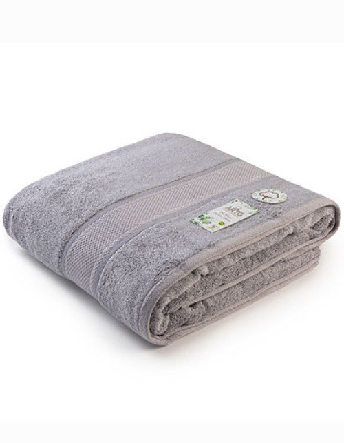 ARTG - Natural Bamboo Beach Towel - Light Grey